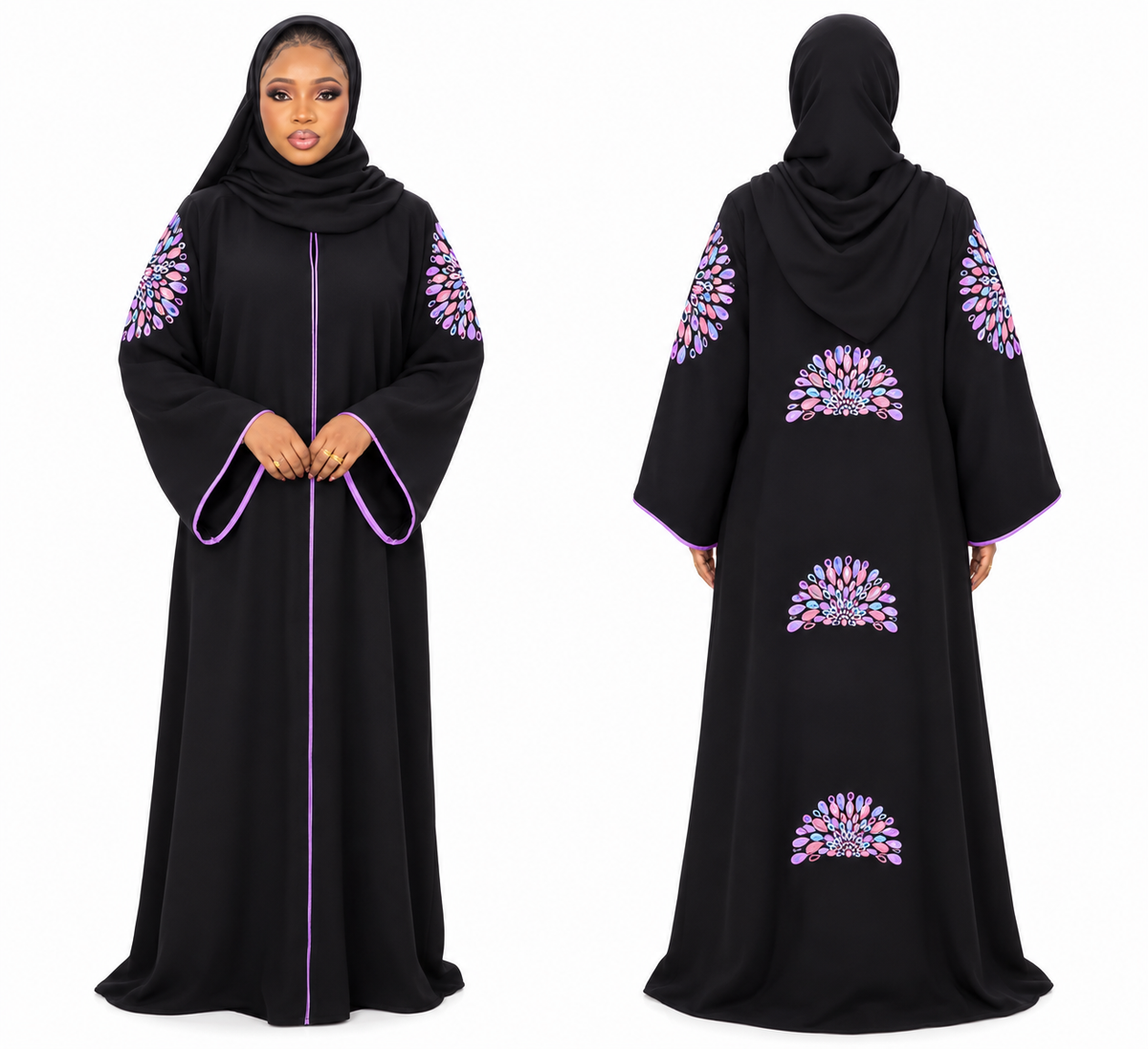 Stoned Dubai Luxury Abaya