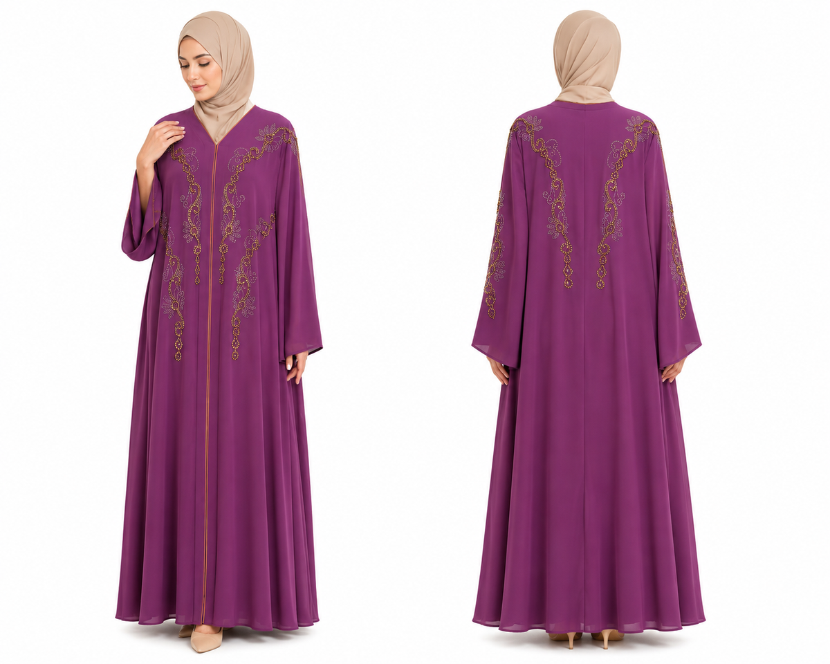 Pink Egypt Abaya