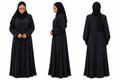 Black Saudi Abaya