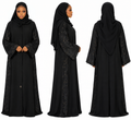 Black Saudi Abaya