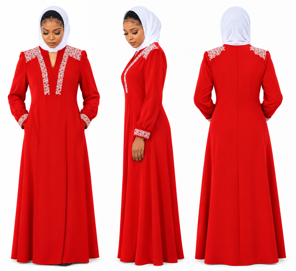 Red Turkey Gown