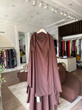 Coffee Brown Umrah Set