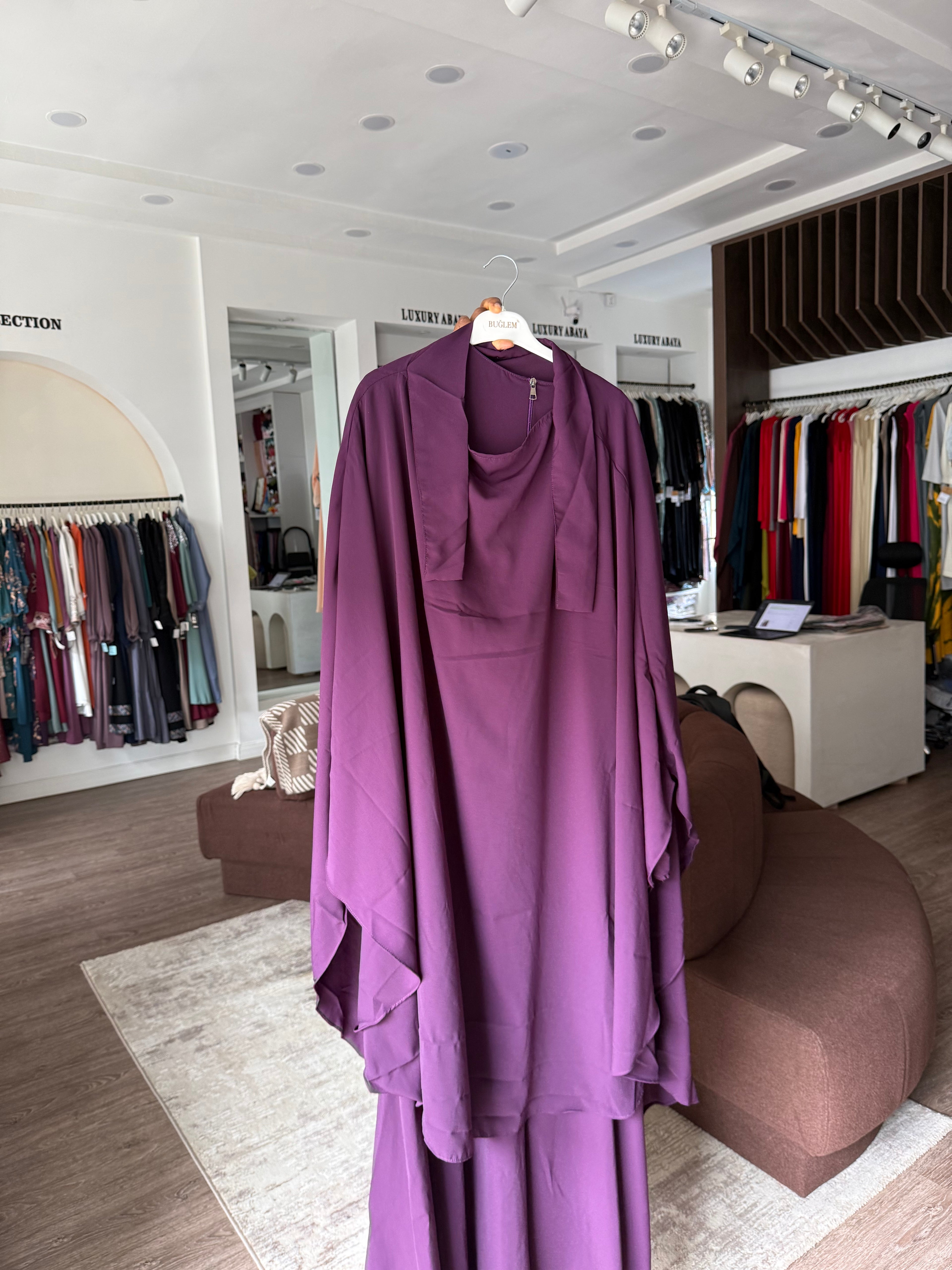 Puple Umrah Set